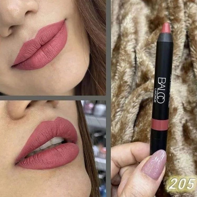 رژ مدادی مخملی بالکو شماره 206