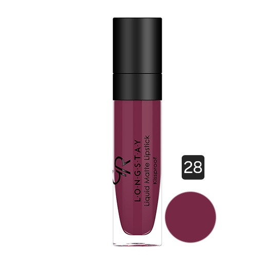 رژ مایع لست لانگ گلدن رز شماره 28