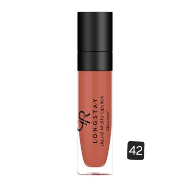 رژ مایع لست لانگ گلدن رز شماره 43