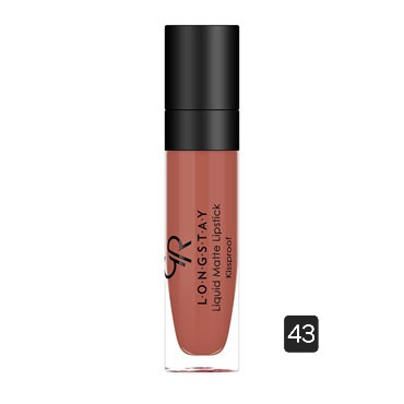 رژ مایع لست لانگ گلدن رز شماره 44