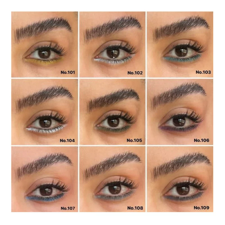 مدادچشم رنگی ضد آب اورتون