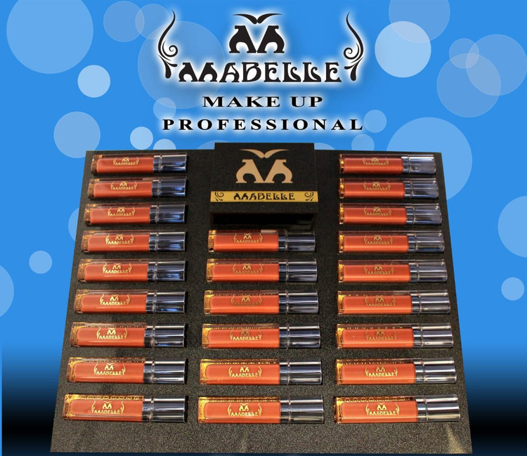 رنگ بندی رژ مایع مابل