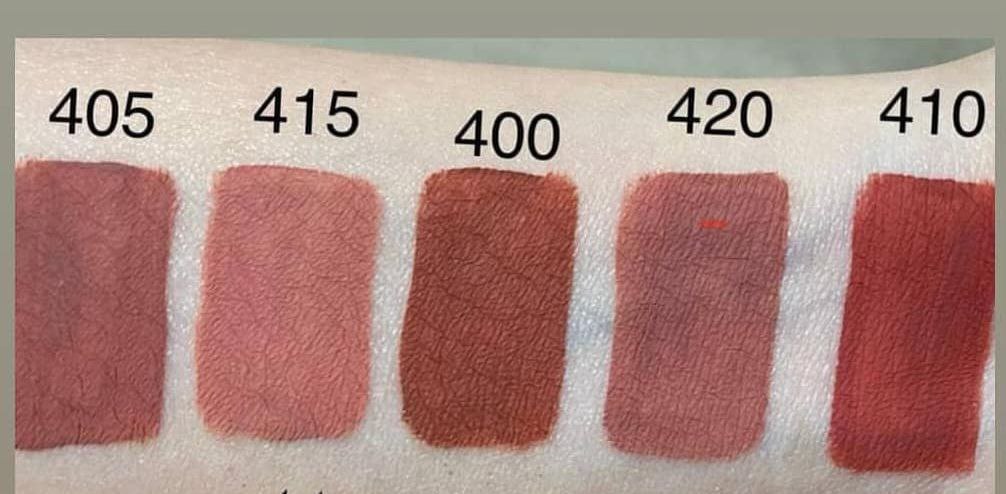 رنگ بندی رژ مایع مابل