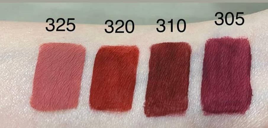 رنگ بندی رژ مایع مابل