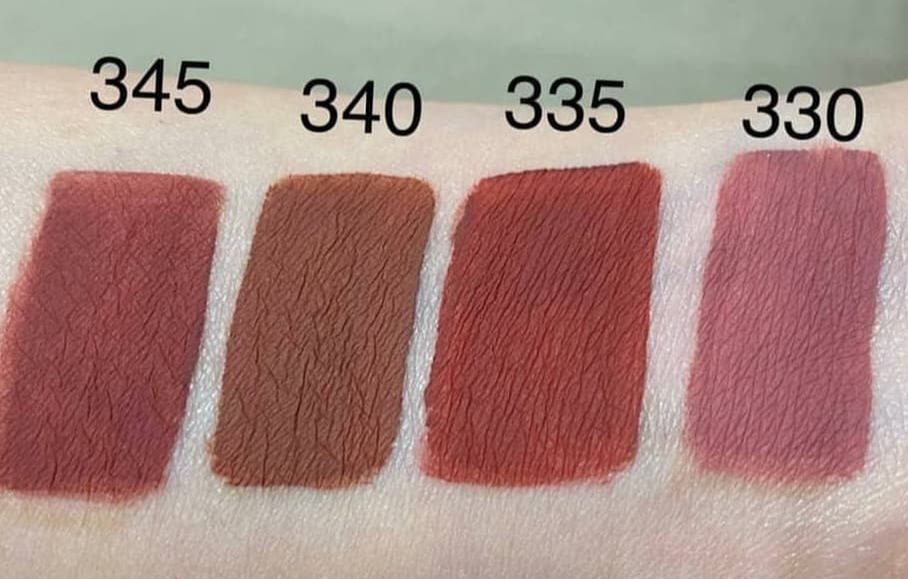 رنگ بندی رژ مایع مابل