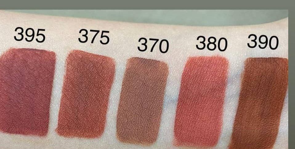 رنگ بندی رژ مایع مابل