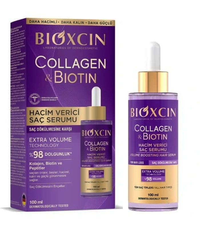 سرم مو بنفش کلاژن و بیوتین بیوکسین Bioxcin