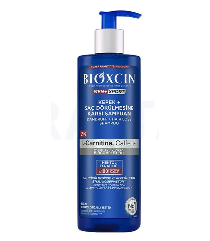 شامپو بیوکسین Bioxin ضد شوره و ضد ریزش مردانه 2in1