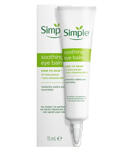 کرم دور چشم سیمپل مدل SOOTHING حجم 15 میل
