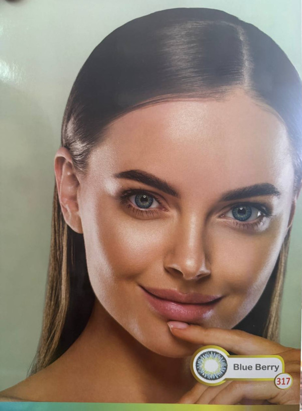 لنز رنگی سالانه الگانس Elegance کرهای 317