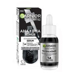 بسته بندی سرم آبرسان و ضدجوش زغالی گارنیر Garnier AHA + BHA