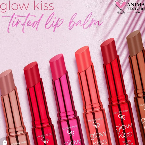 تینت بالم رنگی گلدن رز glow kiss
