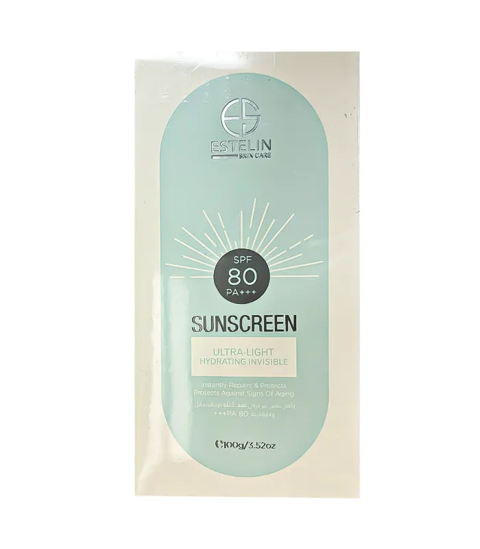 ضدآفتاب اورجینال استلین  بی رنگ SPF 80 +حجم 100 گرم