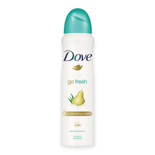اسپری ضدتعریق 48 ساعته داوDove انگلیس مدل گلابی go fresh حجم 250 میل