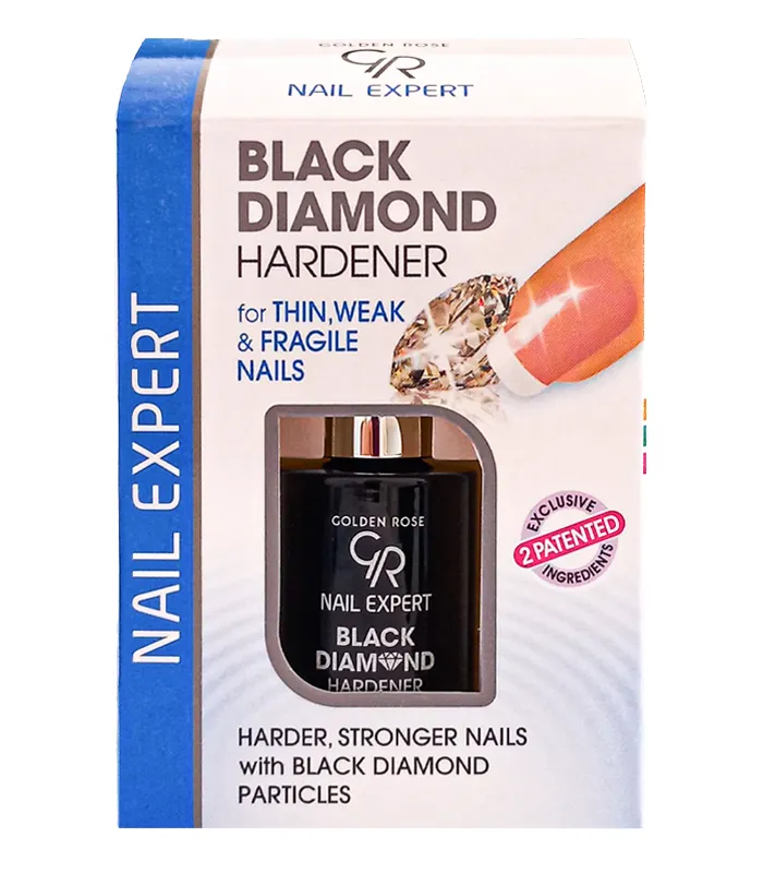 تقویت کننده ناخن گلدن رز golden rose مدل black diamond