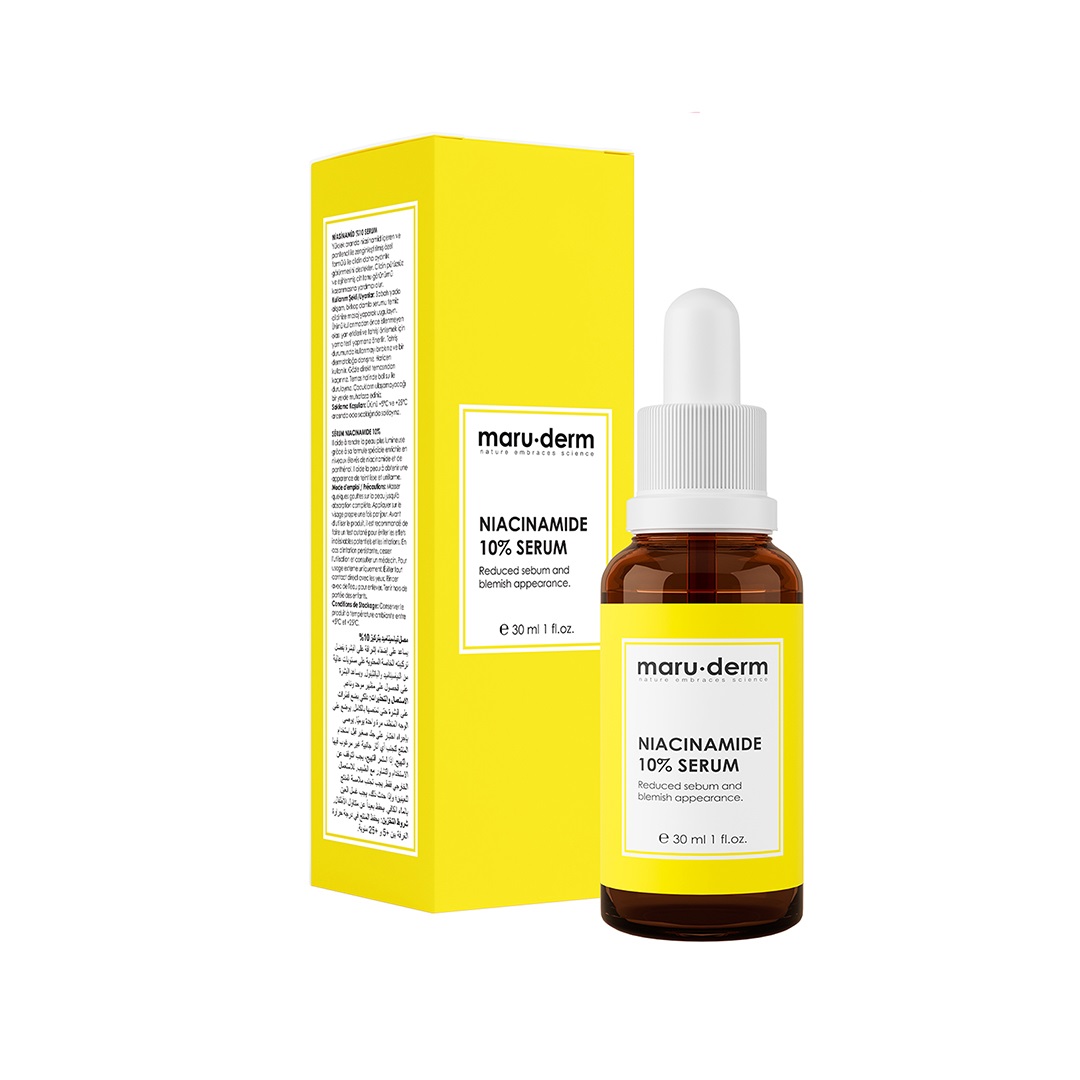 سرم نیاسینامید Niacinamide مارودرم ضد جوش  حجم 30 میلی لیتر