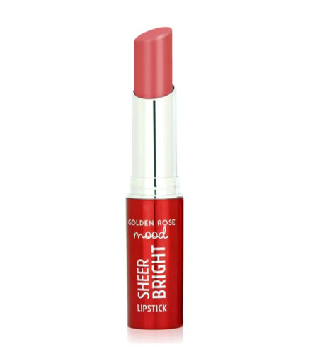 رژ لب جامد گلدن رز مدل شیر برایت Sheer Bright