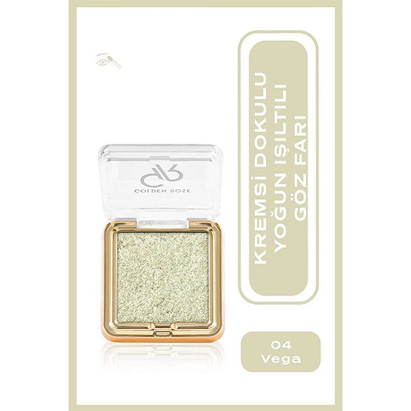 سایه چشم تک رنگ گلدن رز مدل Glitter Glow