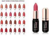 رنگ بندی رژ لب جامد گلدن رز مدل Silky Shine