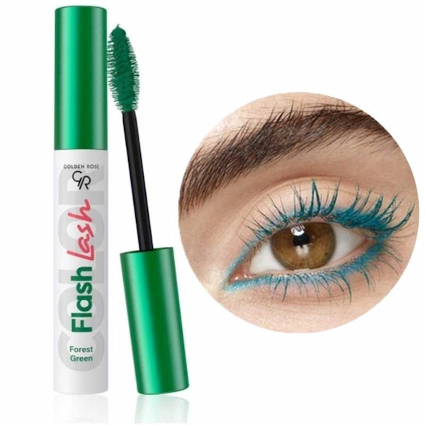 تست ریمل رنگی گلدن رز 02 Forest Green