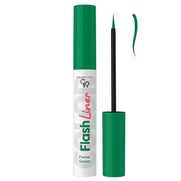 خط چشم رنگی گلدن رز مدل Flash Liner