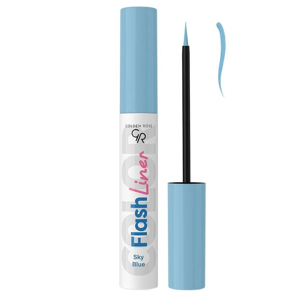 خط چشم رنگی گلدن رز مدل Flash Liner