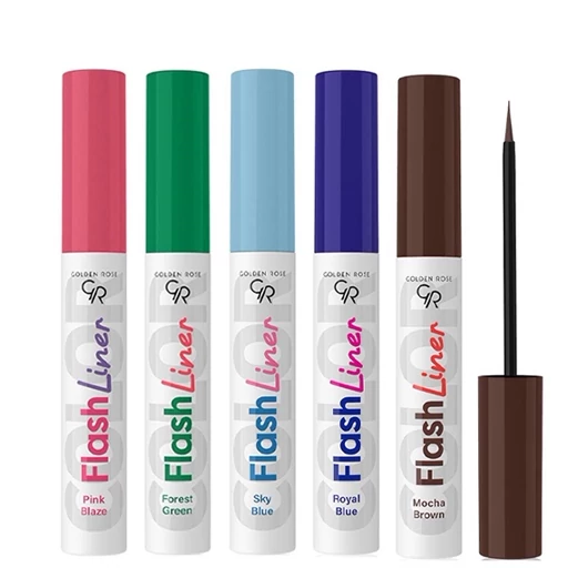 خط چشم رنگی گلدن رز مدل Flash Liner